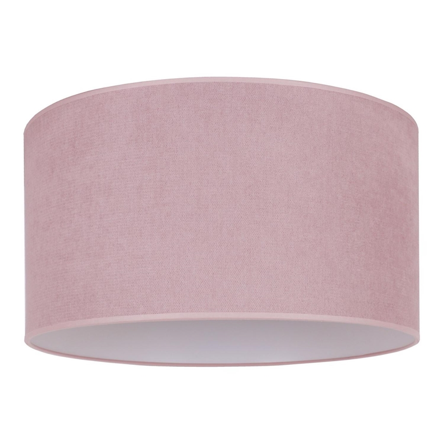 Duolla - Plafonjera BRISTOL 1xE27/15W/230V pr. 45 cm roze/bela