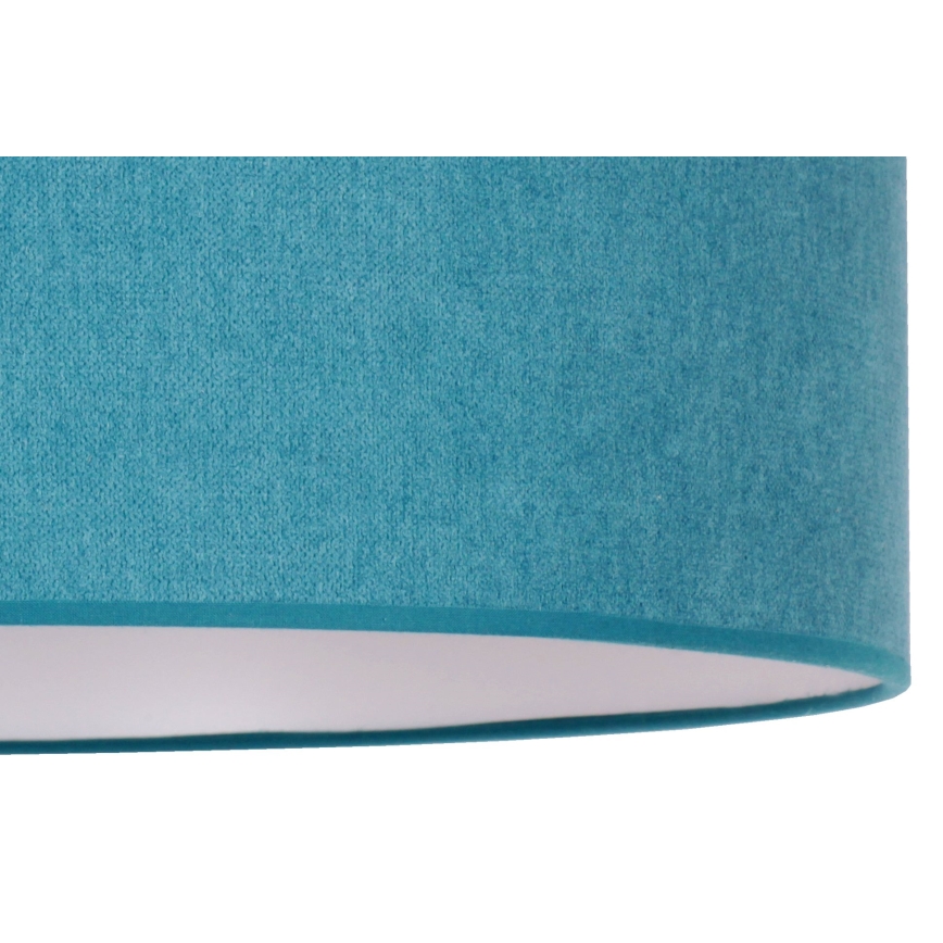 Duolla - Plafonjera BRISTOL 1xE27/15W/230V pr. 45 cm tirkizna/bela