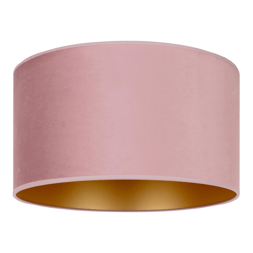 Duolla - Plafonjera ROLLER 1xE27/15W/230V pr. 40 cm roze/zlatna
