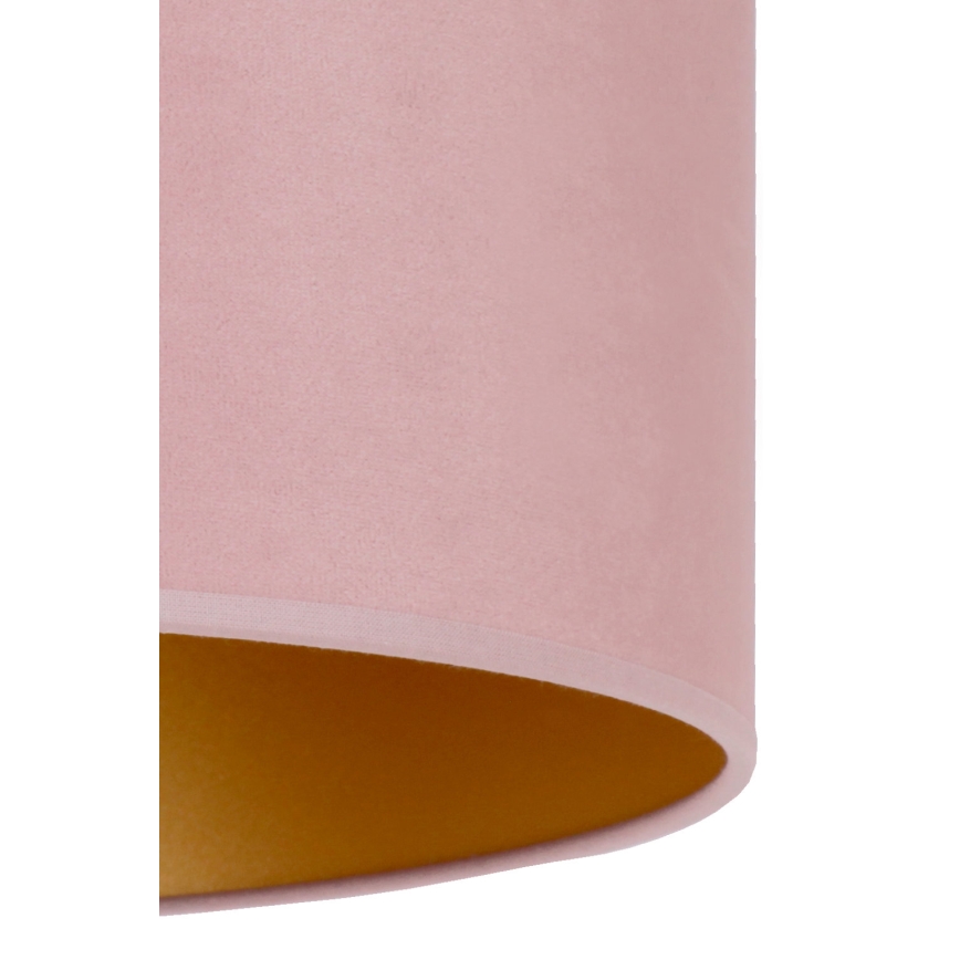 Duolla - Plafonjera ROLLER 3xE27/15W/230V pr. 60 cm roze/zlatna