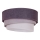 Duolla - Plafonjera TRIO 1xE27/15W/230V pr. 45 cm antracit/sivo/bela
