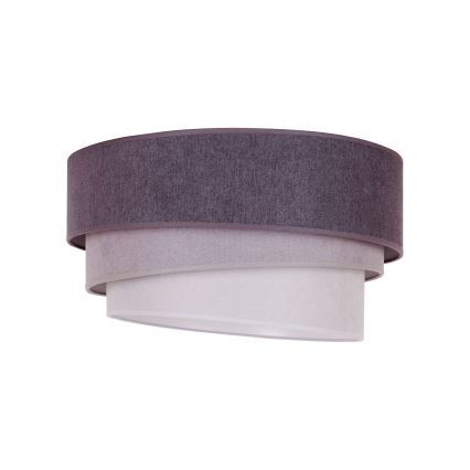 Duolla - Plafonjera TRIO 1xE27/15W/230V pr. 45 cm antracit/sivo/bela