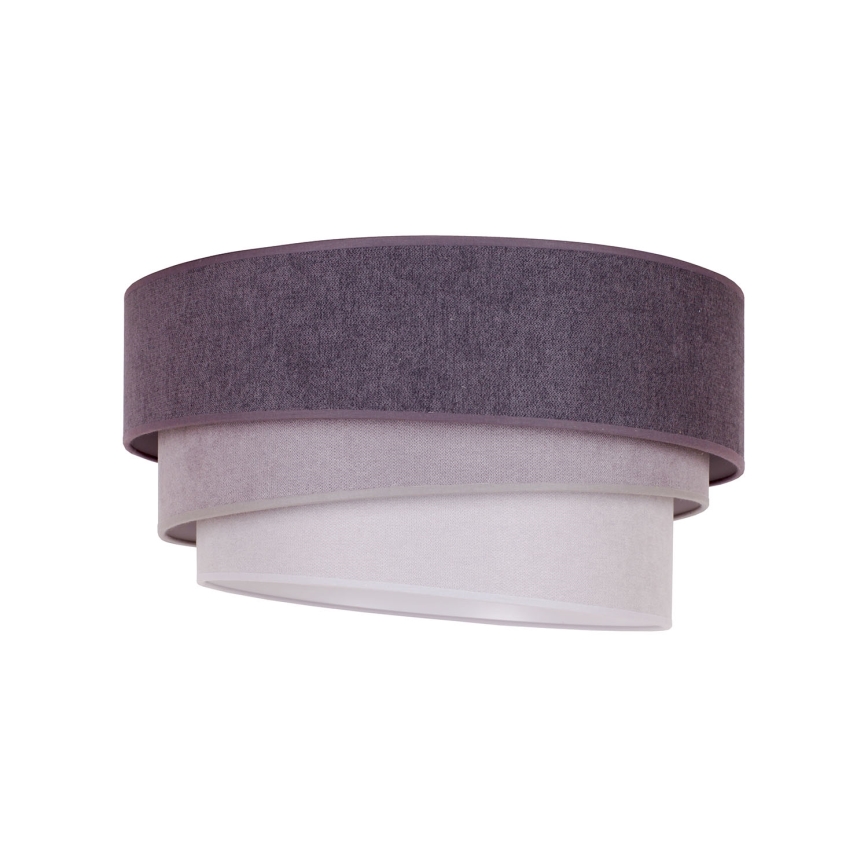 Duolla - Plafonjera TRIO 1xE27/15W/230V pr. 45 cm antracit/sivo/bela