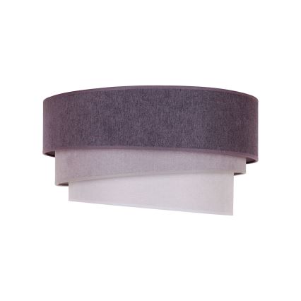 Duolla - Plafonjera TRIO 1xE27/15W/230V pr. 45 cm antracit/sivo/bela