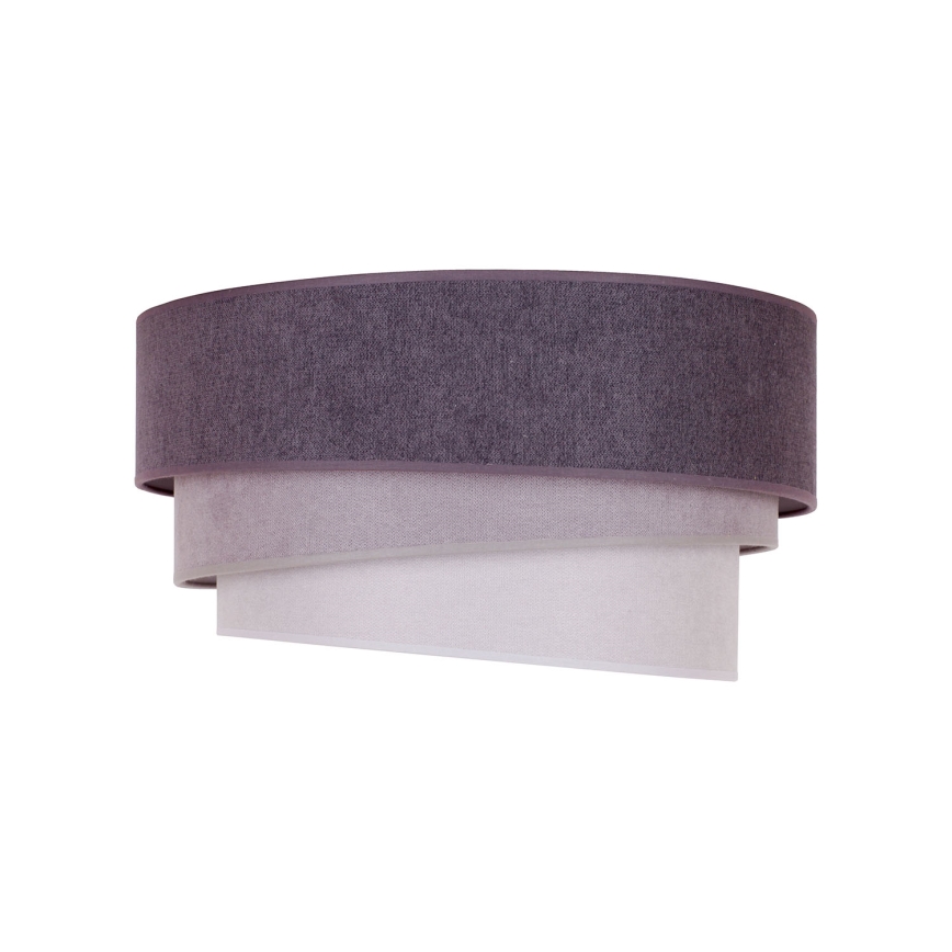 Duolla - Plafonjera TRIO 1xE27/15W/230V pr. 45 cm antracit/sivo/bela
