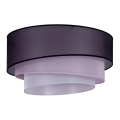 Duolla - Plafonjera TRIO 1xE27/15W/230V pr. 45 cm crno/roze/srebrno