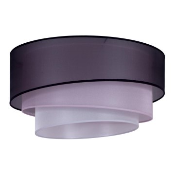 Duolla - Plafonjera TRIO 1xE27/15W/230V pr. 45 cm crno/roze/srebrno