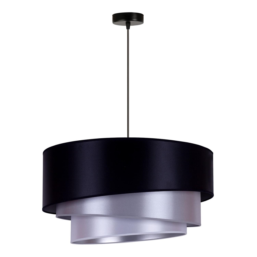 Duolla - Plafonjera TRIO 1xE27/15W/230V pr. 60 cm plava/srebrno