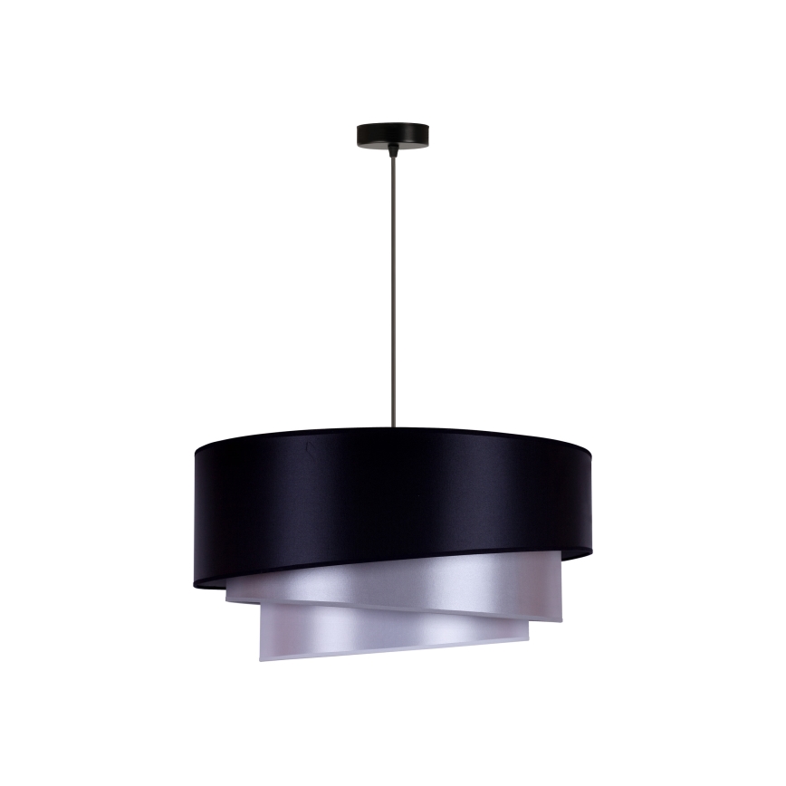 Duolla - Plafonjera TRIO 1xE27/15W/230V pr. 60 cm plava/srebrno