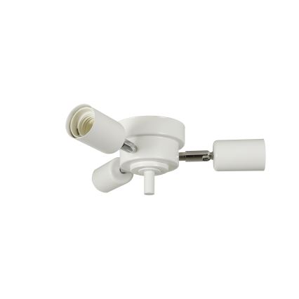 Duolla - Plafonjera YUTE TRIO 3xE27/15W/230V pr. 60 cm braon/sivo/bež