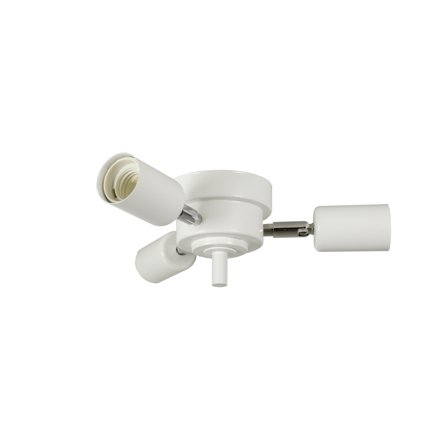 Duolla - Plafonjera YUTE TRIO 3xE27/15W/230V pr. 60 cm braon/sivo/bež