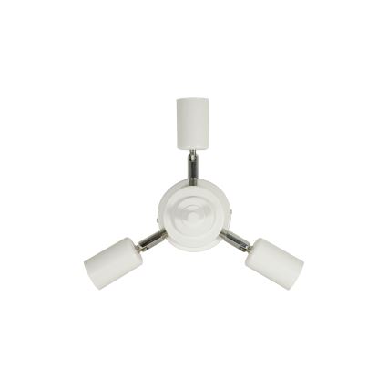 Duolla - Plafonjera YUTE TRIO 3xE27/15W/230V pr. 60 cm braon/sivo/bež