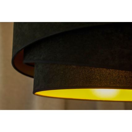Duolla - Plafonski luster KOBO 1xE27/15W/230V prečnik 45 cm crna