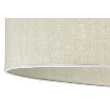 Duolla - plafonski luster OVAL 2xE27/15W/230V, siva