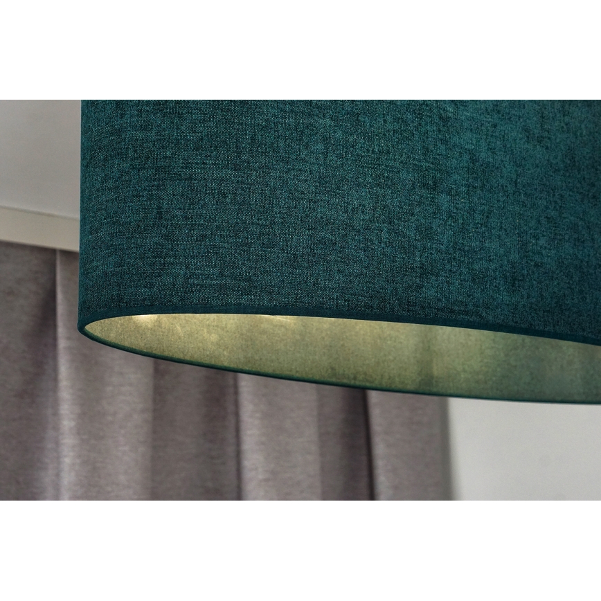 Duolla - Plafonski luster OVAL 2xE27/15W/230V zelen