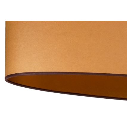 Duolla - Plafonski luster OVAL VEGAN 2xE27/15W/230V braon