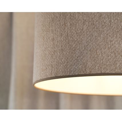 Duolla - Plafonski luster ROLLER ECO RECYCLING 1xE27/15W/230V prečnik 45 cm braon