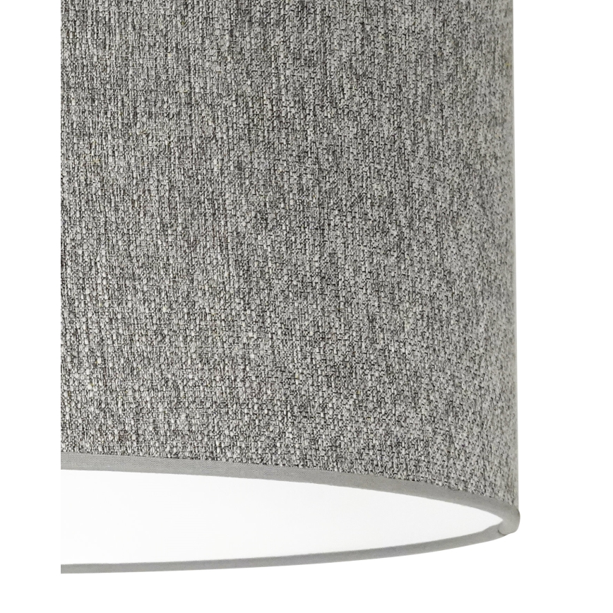 Duolla - Plafonski luster ROLLER ECO RECYCLING 1xE27/15W/230V prečnik 45 cm siv