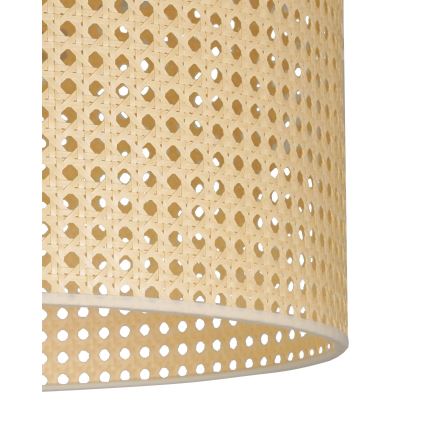 Duolla - Plafonski luster ROLLER RATTAN 1xE27/15W/230V prečnik 45 cm bež