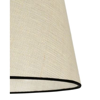 Duolla - Plafonski luster YUTE 1xE27/15W/230V, prečnik 38 cm, siva/crna