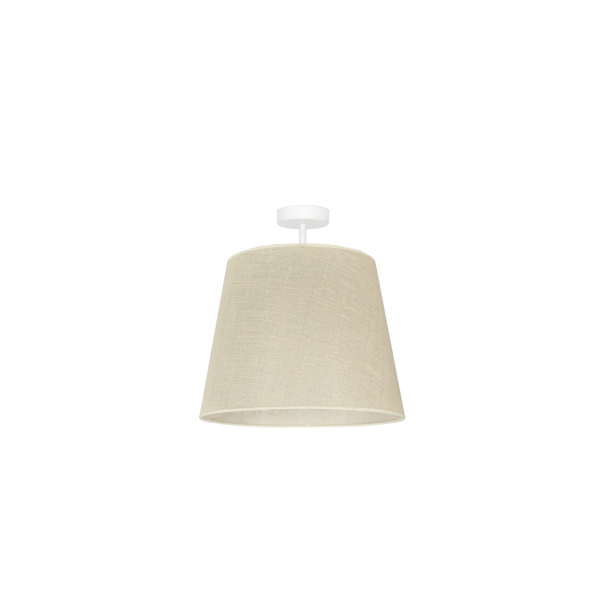 Duolla - Plafonski luster YUTE, 1xE27/15W/230V, prečnik 38 cm, siva