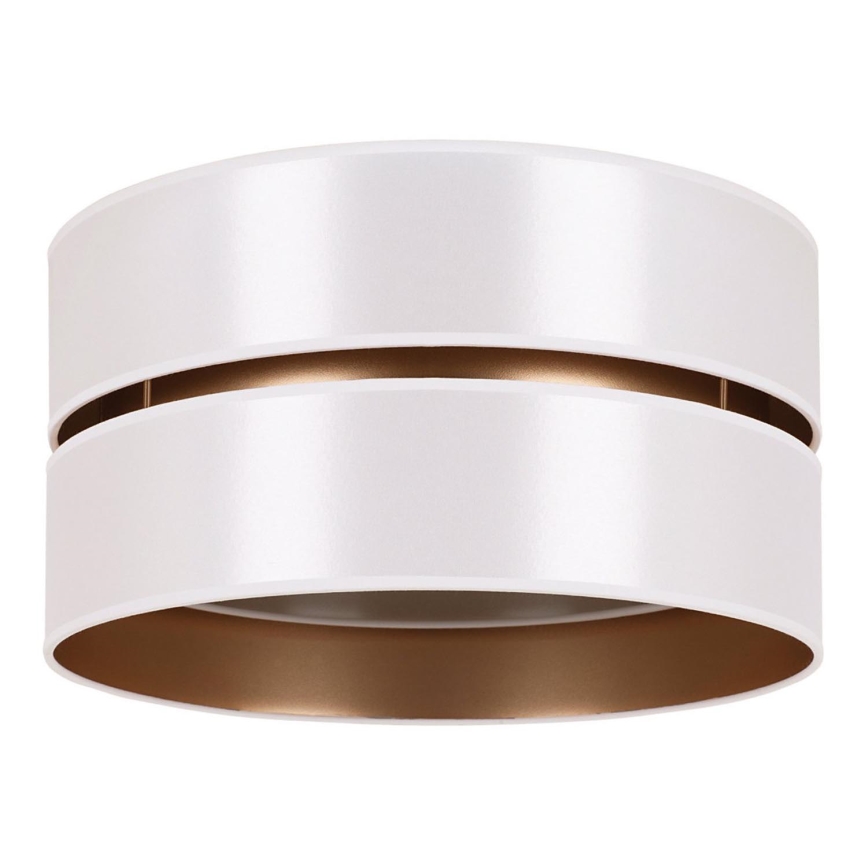 Duolla - Plafonsko svetlo DUO 1xE27/15W/230V prečnik 40 cm belo/zlatno