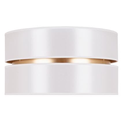 Duolla - Plafonsko svetlo DUO 1xE27/15W/230V prečnik 40 cm belo/zlatno