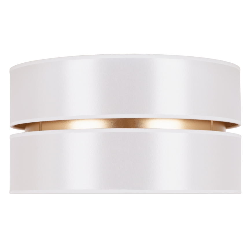 Duolla - Plafonsko svetlo DUO 1xE27/15W/230V prečnik 40 cm belo/zlatno