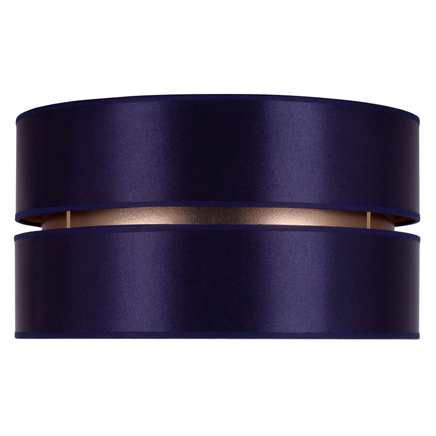 Duolla - Plafonsko svetlo DUO 1xE27/15W/230V Ø 40 cm plavo/zlatno