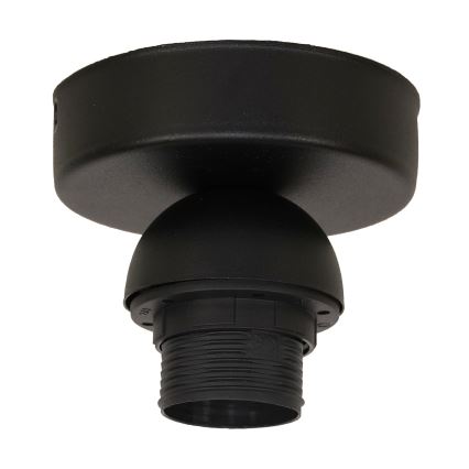 Duolla - Plafonsko svetlo DUO 1xE27/40W/230V prečnik 40 cm crna/zlatna