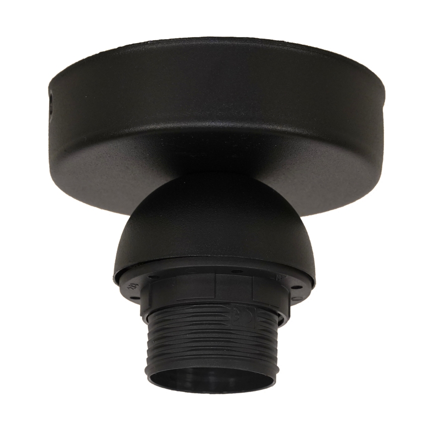 Duolla - Plafonsko svetlo DUO 1xE27/40W/230V prečnik 40 cm crna/zlatna