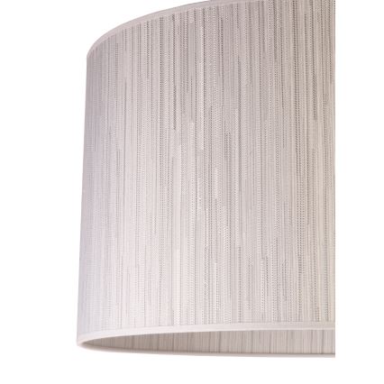 Duolla - Plafonsko svetlo ESSEX 1xE27/40W/230V, prečnik 45 cm, srebrna