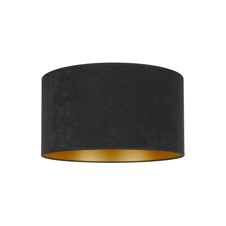 Duolla - Plafonsko svetlo ROLLER 1xE27/15W/230V, prečnik 40 cm, crno/zlatno