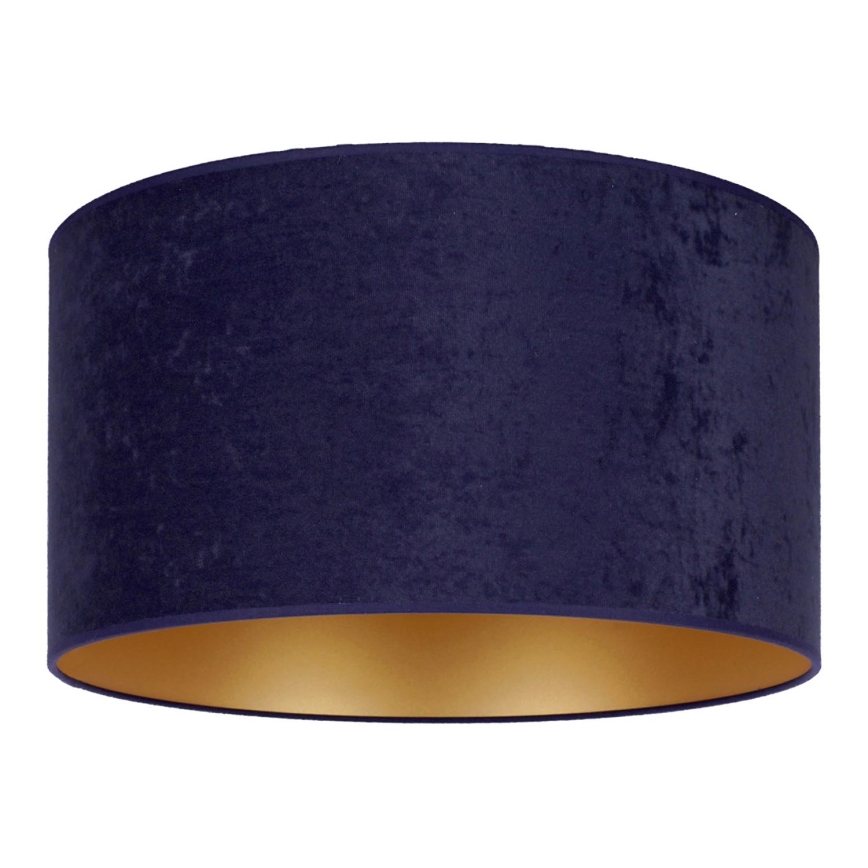 Duolla - Plafonsko svetlo ROLLER 1xE27/15W/230V prečnik 40 cm plava/zlatna