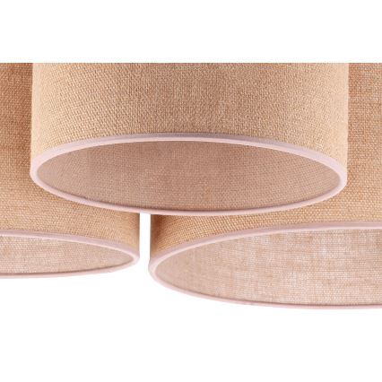 Duolla - Plafonsko svetlo ROLLER TRIO 3xE27/60W/230V bež