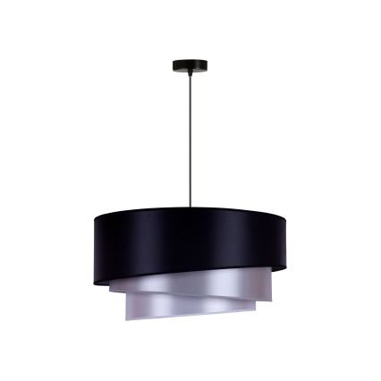 Duolla - Plafonsko svetlo TRIO 1xE27/15W/230V Ø 60 cm plavo/srebrno