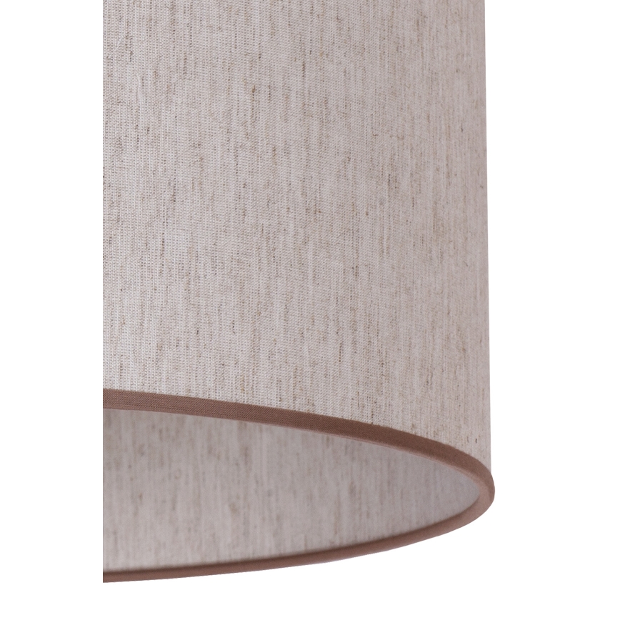 Duolla - Podna lampa 1xE27/60W/230V pr. 44 cm bež/bela