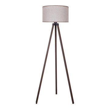 Duolla - Podna lampa 1xE27/60W/230V pr. 44 cm bež/braon
