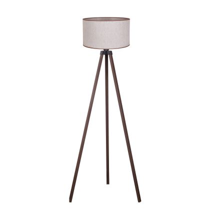 Duolla - Podna lampa 1xE27/60W/230V pr. 44 cm bež/braon