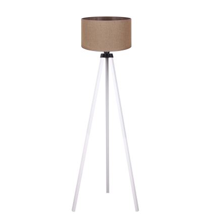 Duolla - Podna lampa 1xE27/60W/230V pr. 44 cm braon/bela
