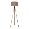 Duolla - Podna lampa 1xE27/60W/230V pr. 44 cm braon/bež
