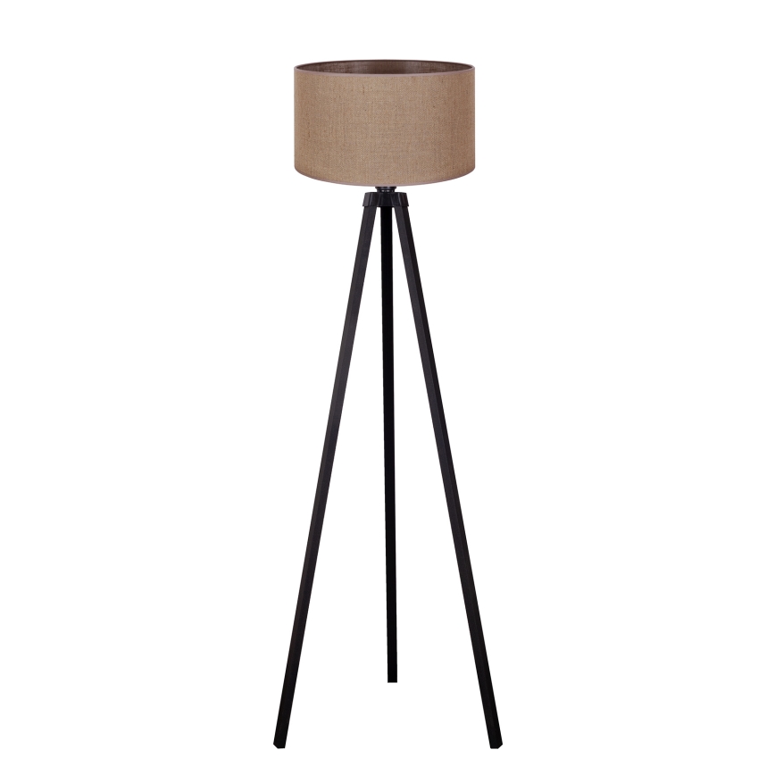 Duolla - Podna lampa 1xE27/60W/230V pr. 44 cm braon/venge