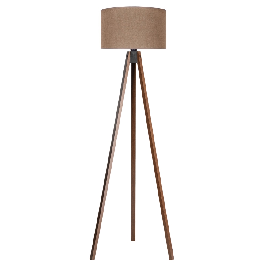 Duolla - Podna lampa 1xE27/60W/230V pr. 44 cm braon/venge