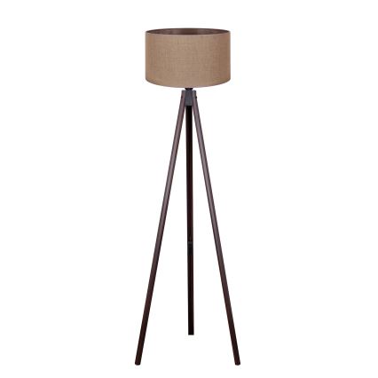 Duolla - Podna lampa 1xE27/60W/230V pr. 44 cm braon/venge