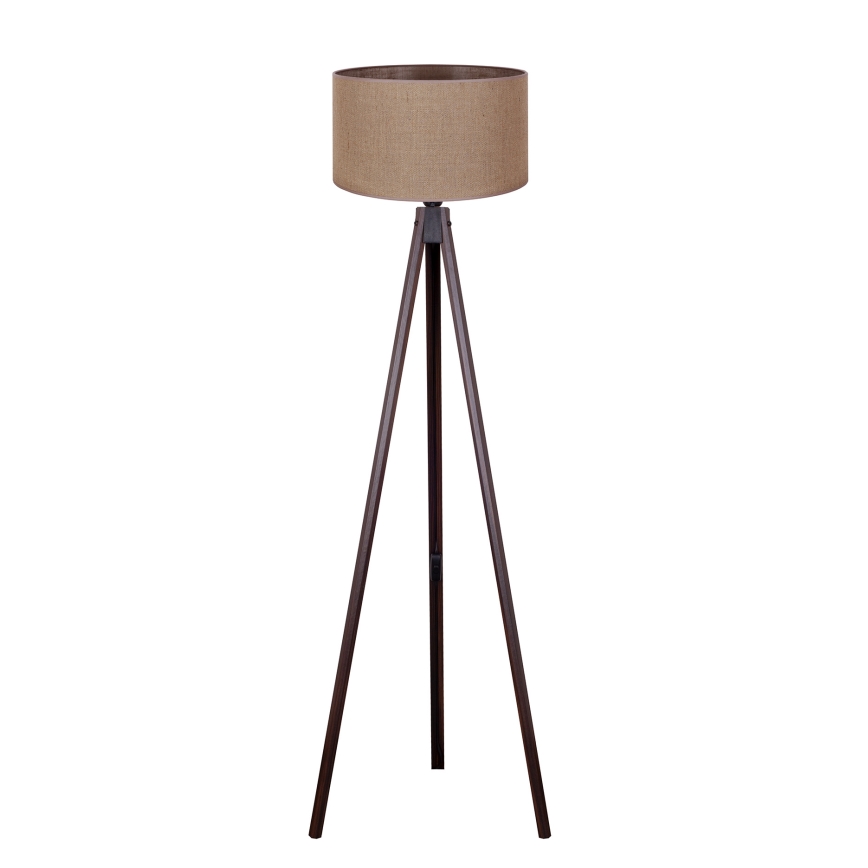 Duolla - Podna lampa 1xE27/60W/230V pr. 44 cm braon/venge