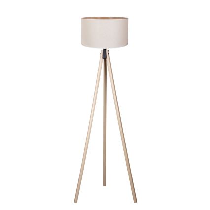 Duolla - Podna lampa 1xE27/60W/230V pr. 44 cm kremasta/bež