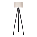 Duolla - Podna lampa 1xE27/60W/230V pr. 44 cm kremasta/venge