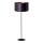 Duolla - Podna lampa CANNES 1xE27/15W/230V pr. 45 cm crno/bakrena
