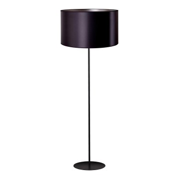 Duolla - Podna lampa CANNES 1xE27/15W/230V pr. 45 cm crno/srebrno