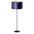 Duolla - Podna lampa CANNES 1xE27/15W/230V pr. 45 cm ljubičasta/bakrena/crno